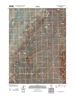 Salt Water Spring Nevada Historical topographic map, 1:24000 scale, 7.5 X 7.5 Minute, Year 2011
