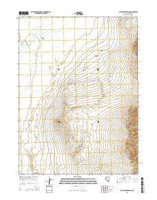 Salt Water Spring Nevada Current topographic map, 1:24000 scale, 7.5 X 7.5 Minute, Year 2015