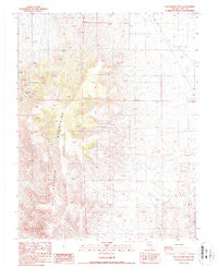 San Antonio Well Nevada Historical topographic map, 1:24000 scale, 7.5 X 7.5 Minute, Year 1987