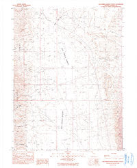 San Emidio Desert North Nevada Historical topographic map, 1:24000 scale, 7.5 X 7.5 Minute, Year 1990