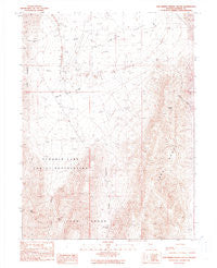 San Emidio Desert South Nevada Historical topographic map, 1:24000 scale, 7.5 X 7.5 Minute, Year 1990