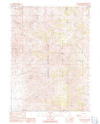 Santa Rosa Peak Nevada Historical topographic map, 1:24000 scale, 7.5 X 7.5 Minute, Year 1991