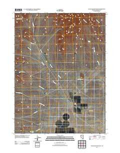 Schoolhouse Butte Nevada Historical topographic map, 1:24000 scale, 7.5 X 7.5 Minute, Year 2011