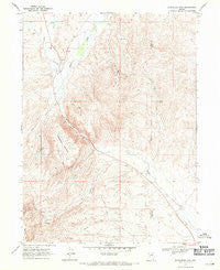 Schroeder Mtn Nevada Historical topographic map, 1:24000 scale, 7.5 X 7.5 Minute, Year 1968