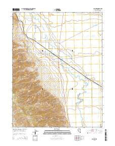 Schurz Nevada Current topographic map, 1:24000 scale, 7.5 X 7.5 Minute, Year 2015
