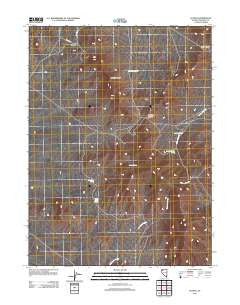 Scossa Nevada Historical topographic map, 1:24000 scale, 7.5 X 7.5 Minute, Year 2011