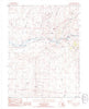Scotts Gulch Nevada Historical topographic map, 1:24000 scale, 7.5 X 7.5 Minute, Year 1985