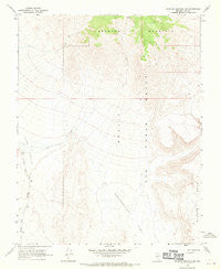 Scottys Junction NE Nevada Historical topographic map, 1:24000 scale, 7.5 X 7.5 Minute, Year 1968