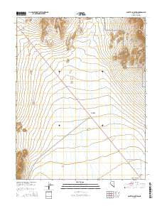 Scottys Junction Nevada Current topographic map, 1:24000 scale, 7.5 X 7.5 Minute, Year 2015