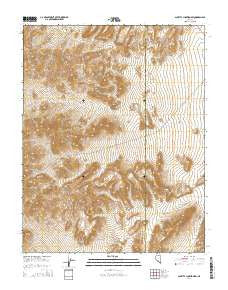 Scottys Junction SW Nevada Current topographic map, 1:24000 scale, 7.5 X 7.5 Minute, Year 2014