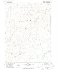 Scraper Springs Nevada Historical topographic map, 1:24000 scale, 7.5 X 7.5 Minute, Year 1977