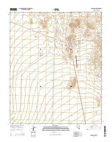 Searchlight Nevada Current topographic map, 1:24000 scale, 7.5 X 7.5 Minute, Year 2014