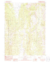 Segura Ranch Nevada Historical topographic map, 1:24000 scale, 7.5 X 7.5 Minute, Year 1990