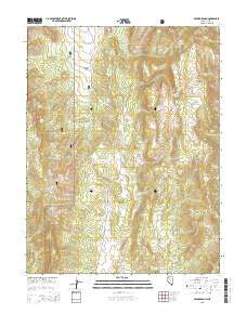 Segura Ranch Nevada Current topographic map, 1:24000 scale, 7.5 X 7.5 Minute, Year 2015