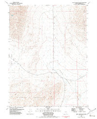 Seven Troughs NW Nevada Historical topographic map, 1:24000 scale, 7.5 X 7.5 Minute, Year 1982