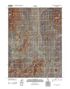 Seven Troughs NW Nevada Historical topographic map, 1:24000 scale, 7.5 X 7.5 Minute, Year 2011