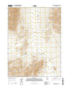 Seven Troughs NW Nevada Current topographic map, 1:24000 scale, 7.5 X 7.5 Minute, Year 2014