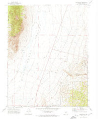 Seyler Peak Nevada Historical topographic map, 1:24000 scale, 7.5 X 7.5 Minute, Year 1971