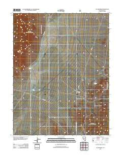 Seyler Peak Nevada Historical topographic map, 1:24000 scale, 7.5 X 7.5 Minute, Year 2011
