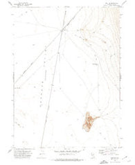 Shafter Nevada Historical topographic map, 1:24000 scale, 7.5 X 7.5 Minute, Year 1971