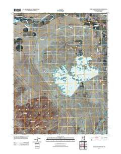 Sheckler Reservoir Nevada Historical topographic map, 1:24000 scale, 7.5 X 7.5 Minute, Year 2011
