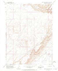 Sheep Creek Range SW Nevada Historical topographic map, 1:24000 scale, 7.5 X 7.5 Minute, Year 1965