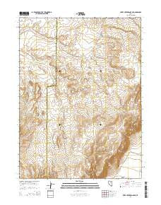 Sheep Creek Range NE Nevada Current topographic map, 1:24000 scale, 7.5 X 7.5 Minute, Year 2014