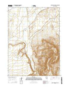 Sheep Creek Range NW Nevada Current topographic map, 1:24000 scale, 7.5 X 7.5 Minute, Year 2014