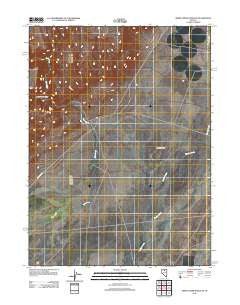 Sheep Creek Range SE Nevada Historical topographic map, 1:24000 scale, 7.5 X 7.5 Minute, Year 2012