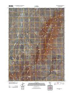 Sheep Spring Nevada Historical topographic map, 1:24000 scale, 7.5 X 7.5 Minute, Year 2011