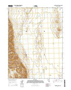 Sheepshead Spring Nevada Current topographic map, 1:24000 scale, 7.5 X 7.5 Minute, Year 2014