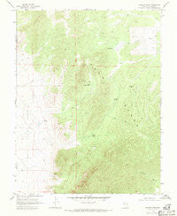 Shingle Pass Nevada Historical topographic map, 1:24000 scale, 7.5 X 7.5 Minute, Year 1969