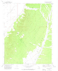 Sidehill Pass Nevada Historical topographic map, 1:24000 scale, 7.5 X 7.5 Minute, Year 1971