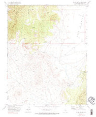 Silver King Well Nevada Historical topographic map, 1:24000 scale, 7.5 X 7.5 Minute, Year 1971