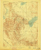 Silver Peak Nevada Historical topographic map, 1:125000 scale, 30 X 30 Minute, Year 1900
