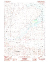 Silver Springs South Nevada Historical topographic map, 1:24000 scale, 7.5 X 7.5 Minute, Year 1985
