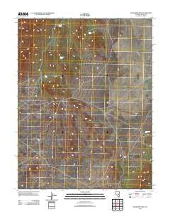 Silver King Well Nevada Historical topographic map, 1:24000 scale, 7.5 X 7.5 Minute, Year 2012