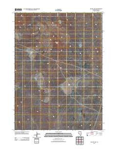 Silver Lake Nevada Historical topographic map, 1:24000 scale, 7.5 X 7.5 Minute, Year 2012