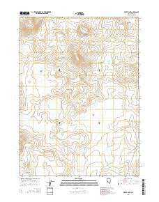 Silver Lake Nevada Current topographic map, 1:24000 scale, 7.5 X 7.5 Minute, Year 2015
