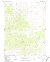 Simon Nevada Historical topographic map, 1:24000 scale, 7.5 X 7.5 Minute, Year 1979