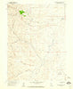 Singletree Creek Nevada Historical topographic map, 1:24000 scale, 7.5 X 7.5 Minute, Year 1958