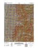 Sixmile Canyon Nevada Historical topographic map, 1:24000 scale, 7.5 X 7.5 Minute, Year 2012