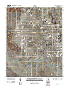 Sixmile Spring Nevada Historical topographic map, 1:24000 scale, 7.5 X 7.5 Minute, Year 2012