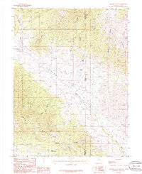 Skinner Canyon Nevada Historical topographic map, 1:24000 scale, 7.5 X 7.5 Minute, Year 1986