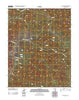 Slidy Mountain Nevada Historical topographic map, 1:24000 scale, 7.5 X 7.5 Minute, Year 2012