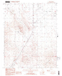 Sloan Nevada Historical topographic map, 1:24000 scale, 7.5 X 7.5 Minute, Year 1989