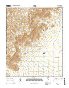 Sloan SE Nevada Current topographic map, 1:24000 scale, 7.5 X 7.5 Minute, Year 2014