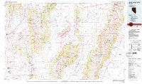 Smith Creek Valley Nevada Historical topographic map, 1:100000 scale, 30 X 60 Minute, Year 1985
