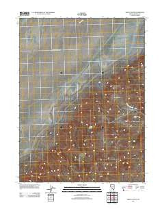 Smith Canyon Nevada Historical topographic map, 1:24000 scale, 7.5 X 7.5 Minute, Year 2011