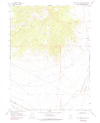 Snow Water Lake NE Nevada Historical topographic map, 1:24000 scale, 7.5 X 7.5 Minute, Year 1968
